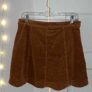 Corduroy Skirt